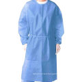 Waterproof/Plastic CPE/Poly/PE/Scrub/Operation/PP/SMS Nonwoven Disposable Protective Isolation Surgical Gown for Doctor/Surgeon/Patient/Visitor/Hospital Best